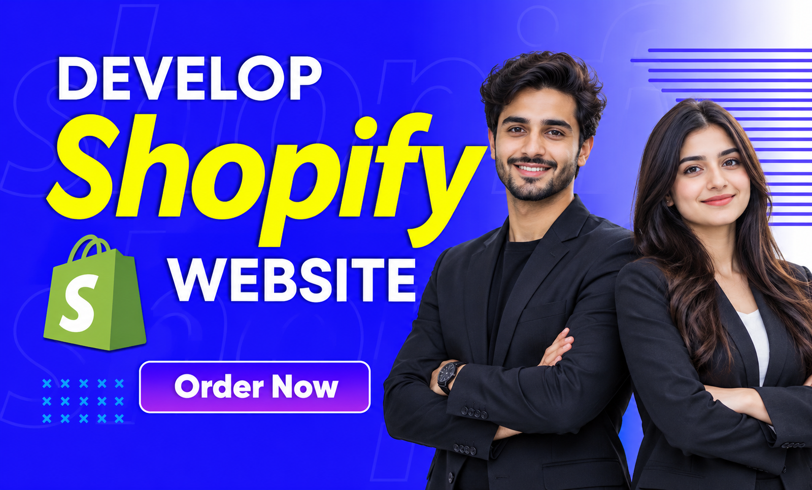 I will do shopify website design, create shopify store, or shopify dropshipping store